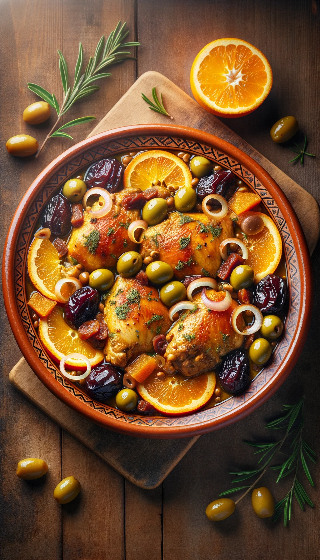 Tajine de poulet aux pruneaux