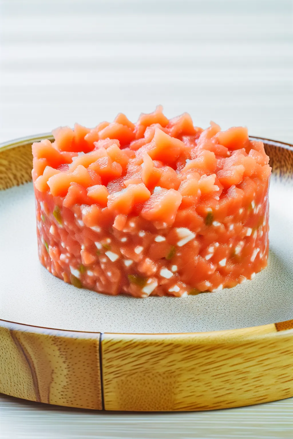 Tartare de saumon fumé