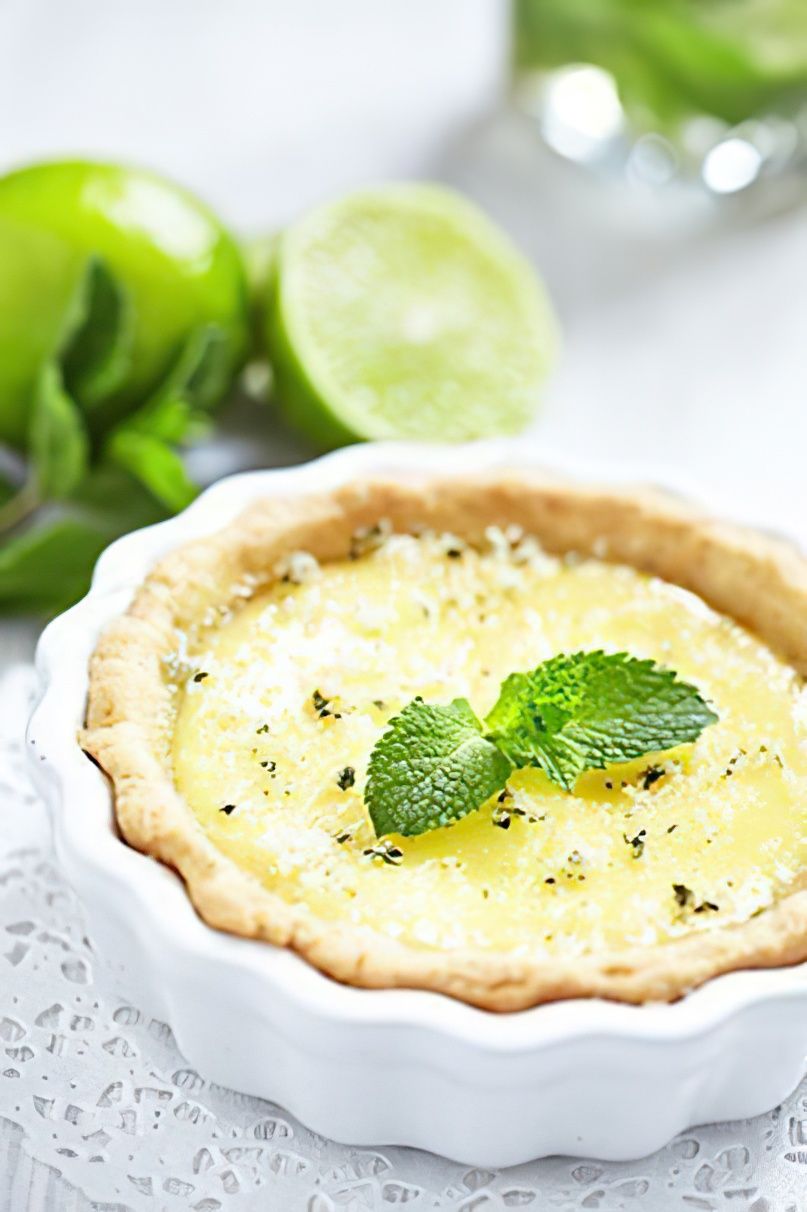 Tarte au citron vert