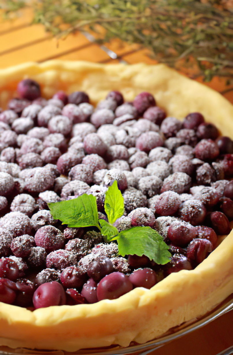 Tarte aux raisins