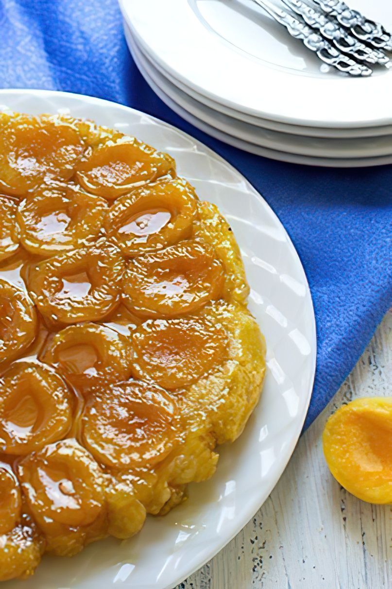 Tarte tatin aux abricots