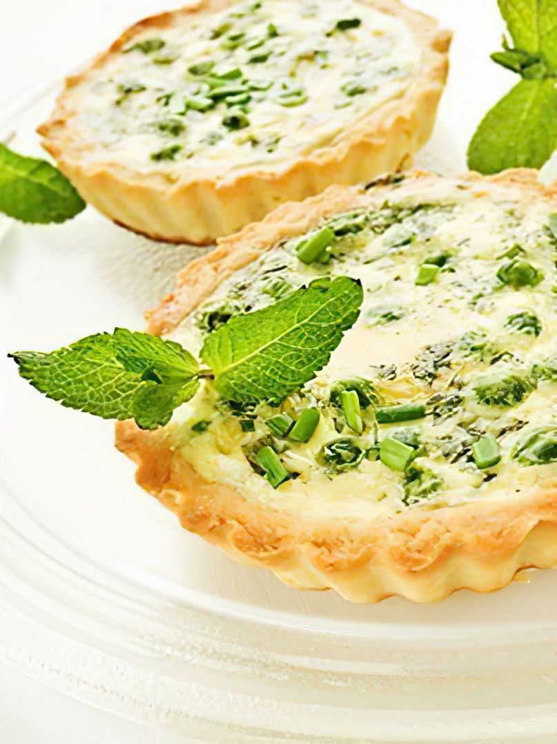 Tartelettes chèvre et ciboulette