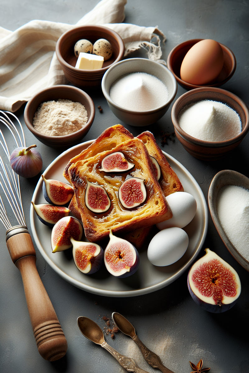 Toasts de foie gras aux figues