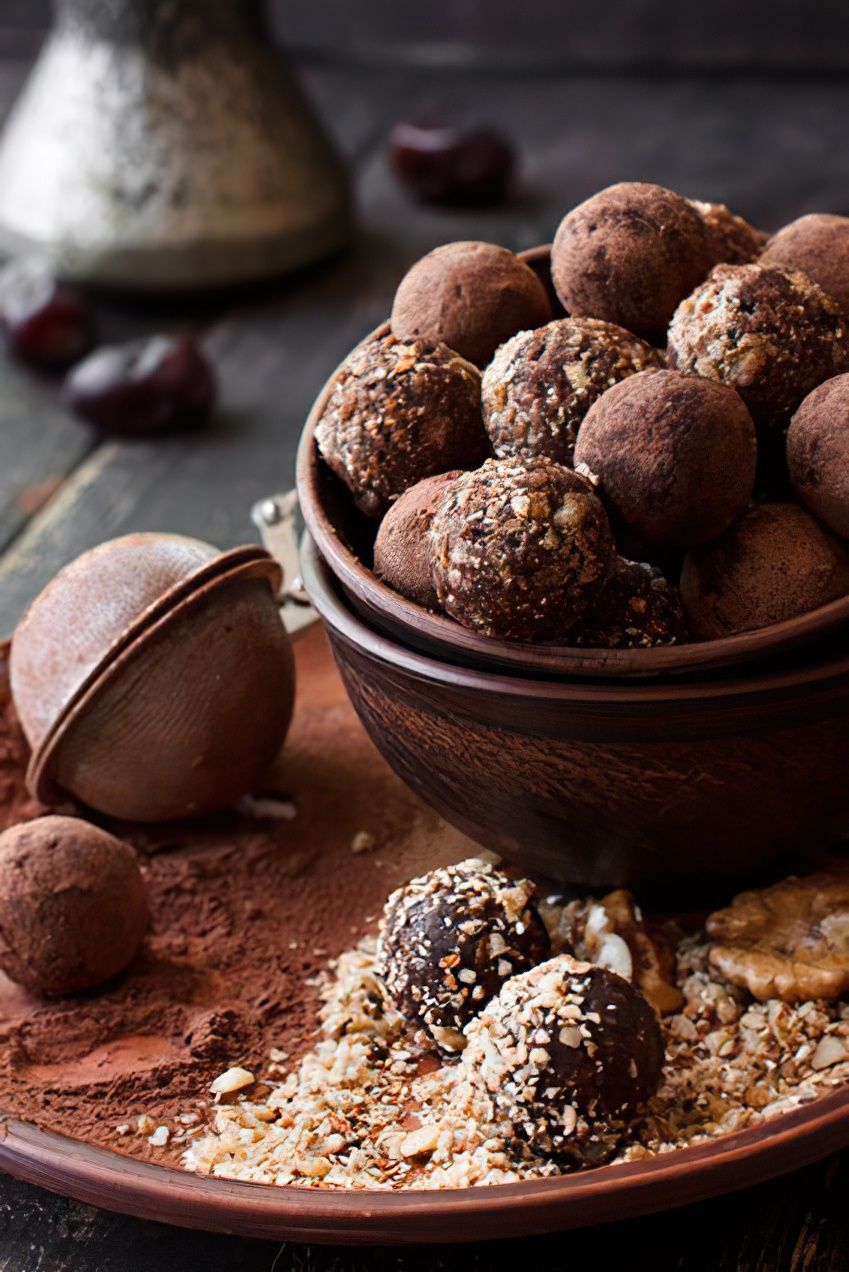 Truffes au chocolat