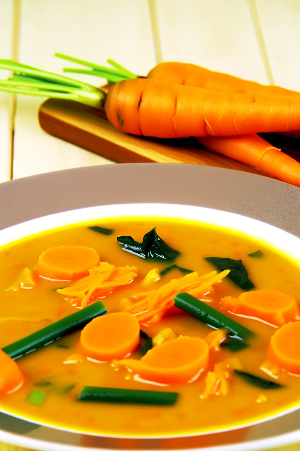 Velouté de carottes au curry