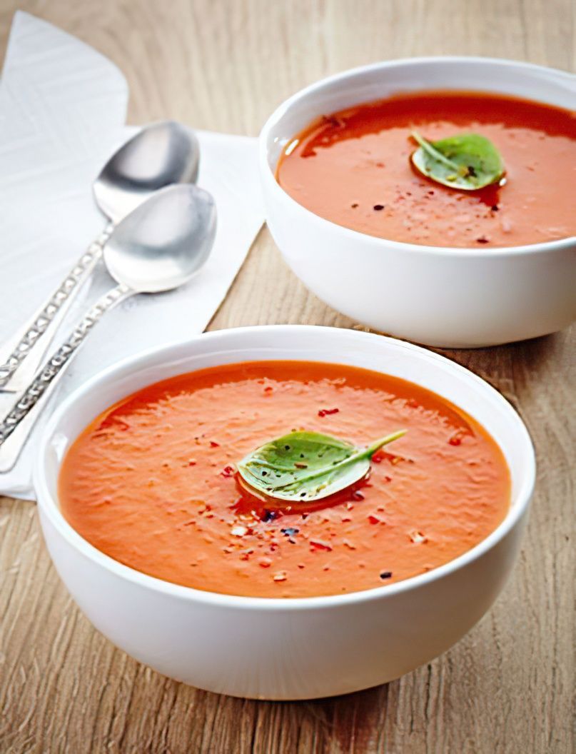 Velouté tomates poivrons